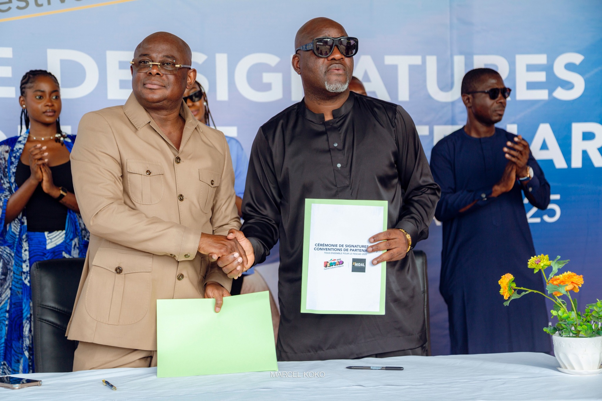 Cérémonie de signature des conventions de partenariat